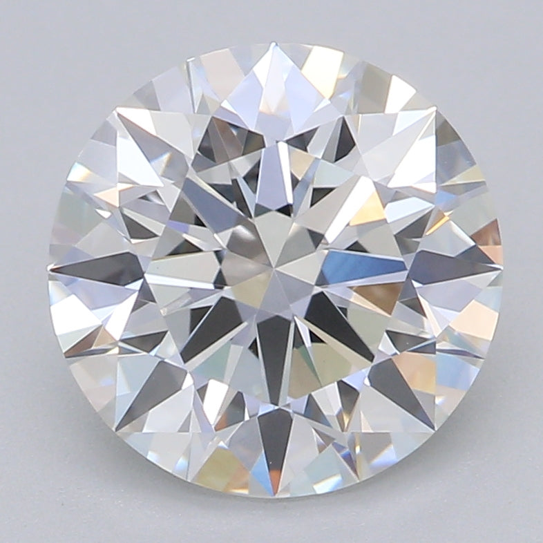 Round Lab Created Diamond