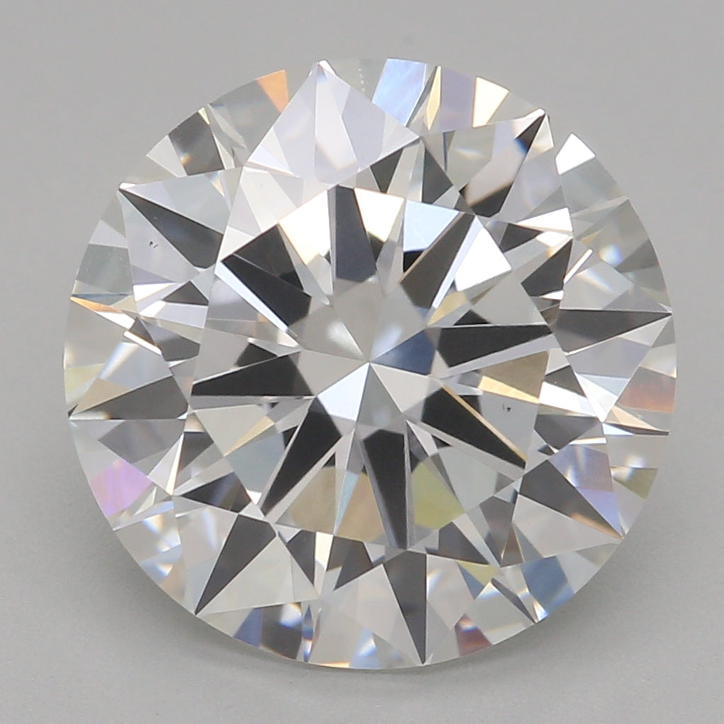 Round Lab Created Diamond