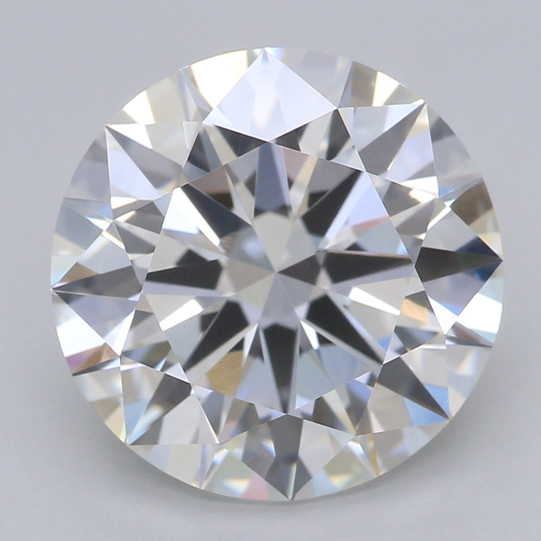 Round Lab Created Diamond