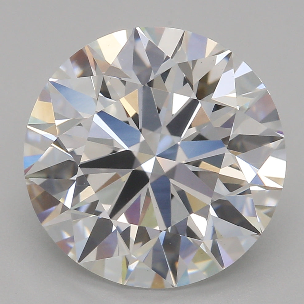Round Lab Created Diamond