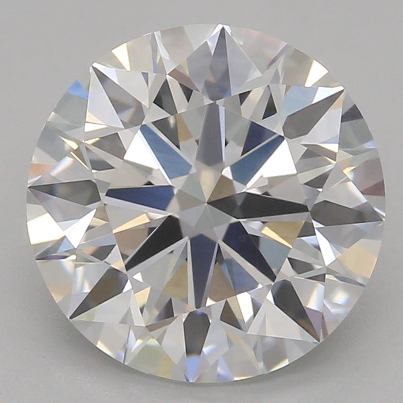 Round Lab Created Diamond