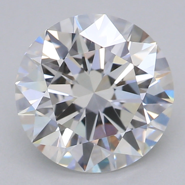Round Lab Created Diamond