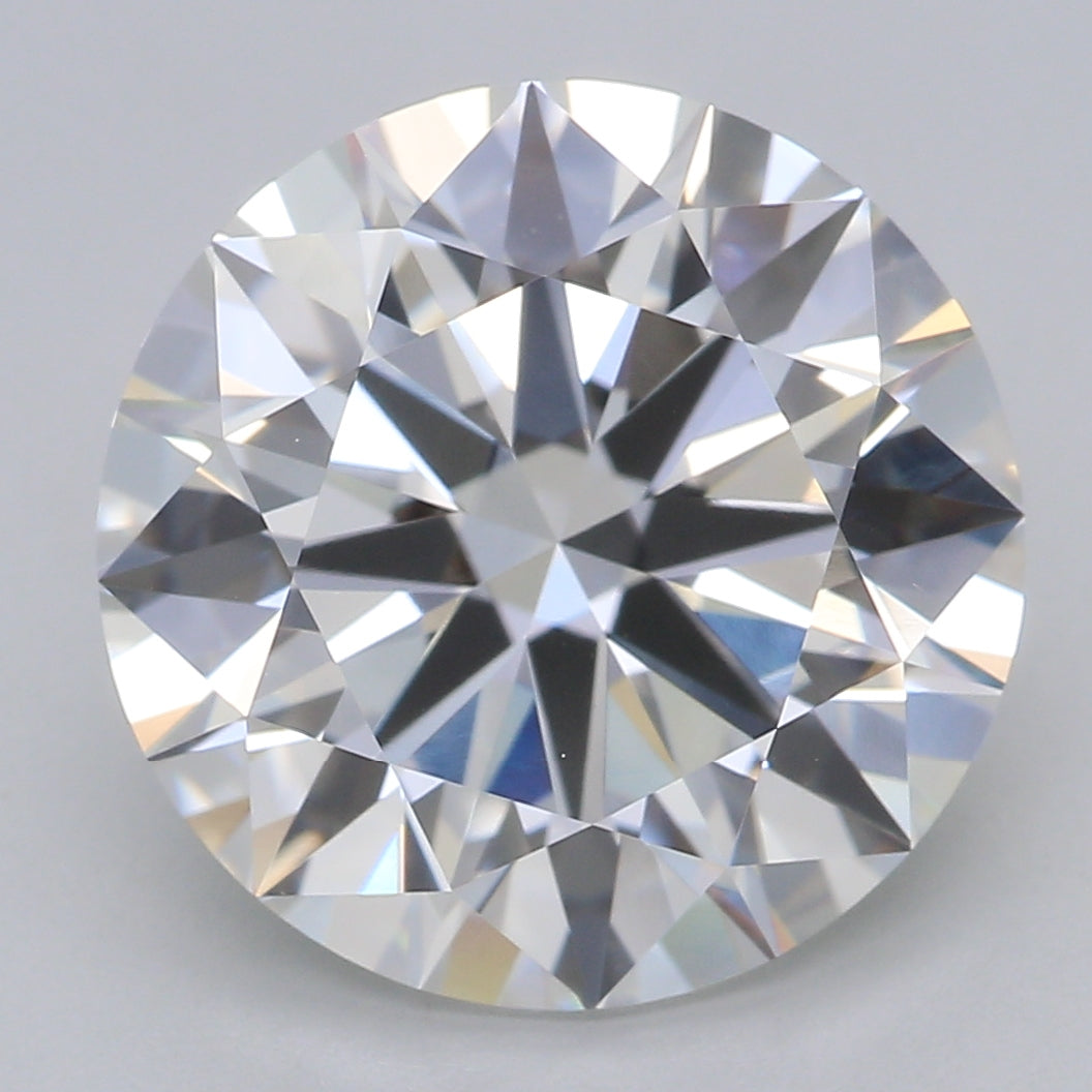 Round Lab Created Diamond