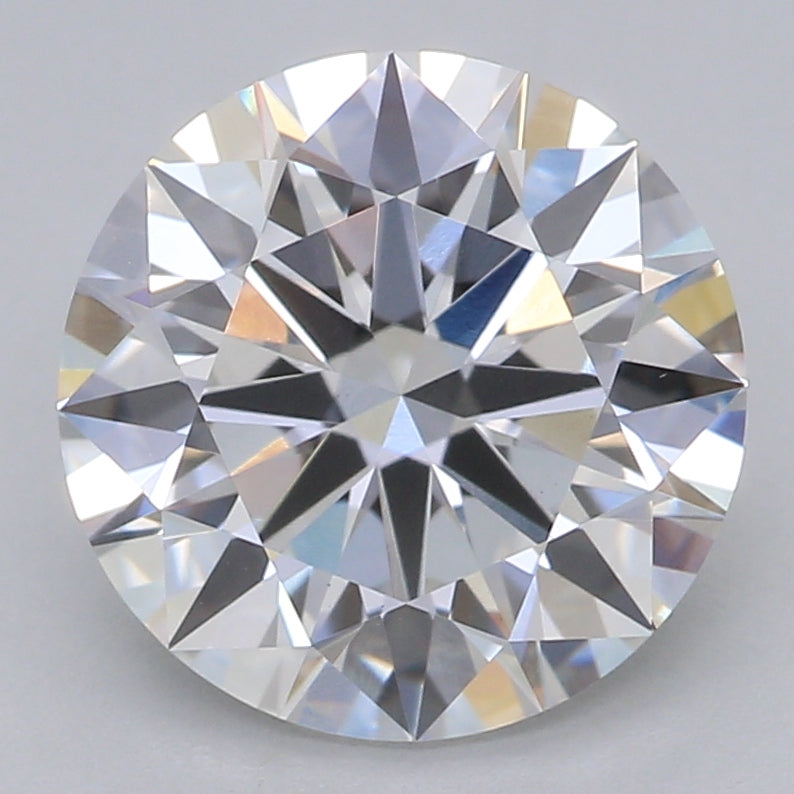 Round Lab Created Diamond