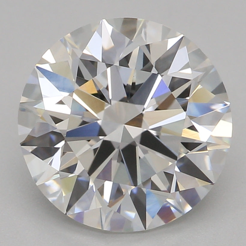 Round Lab Created Diamond