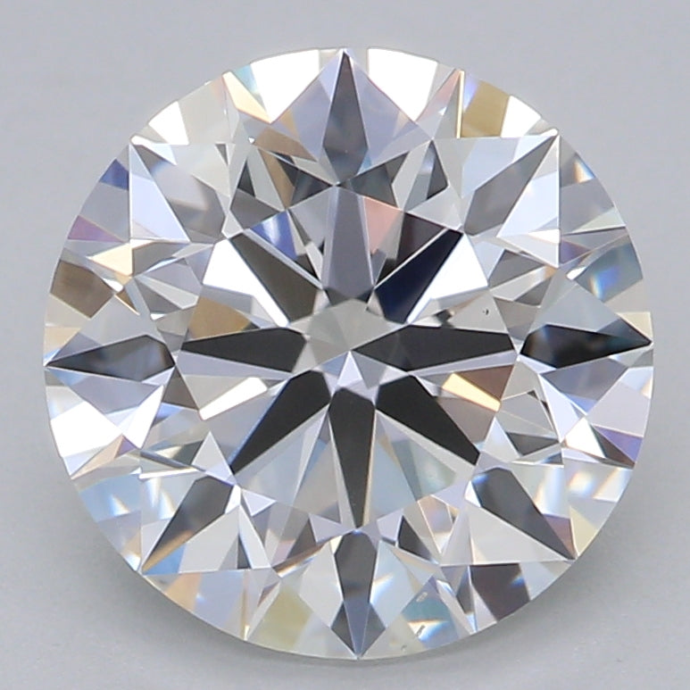 Round Lab Created Diamond
