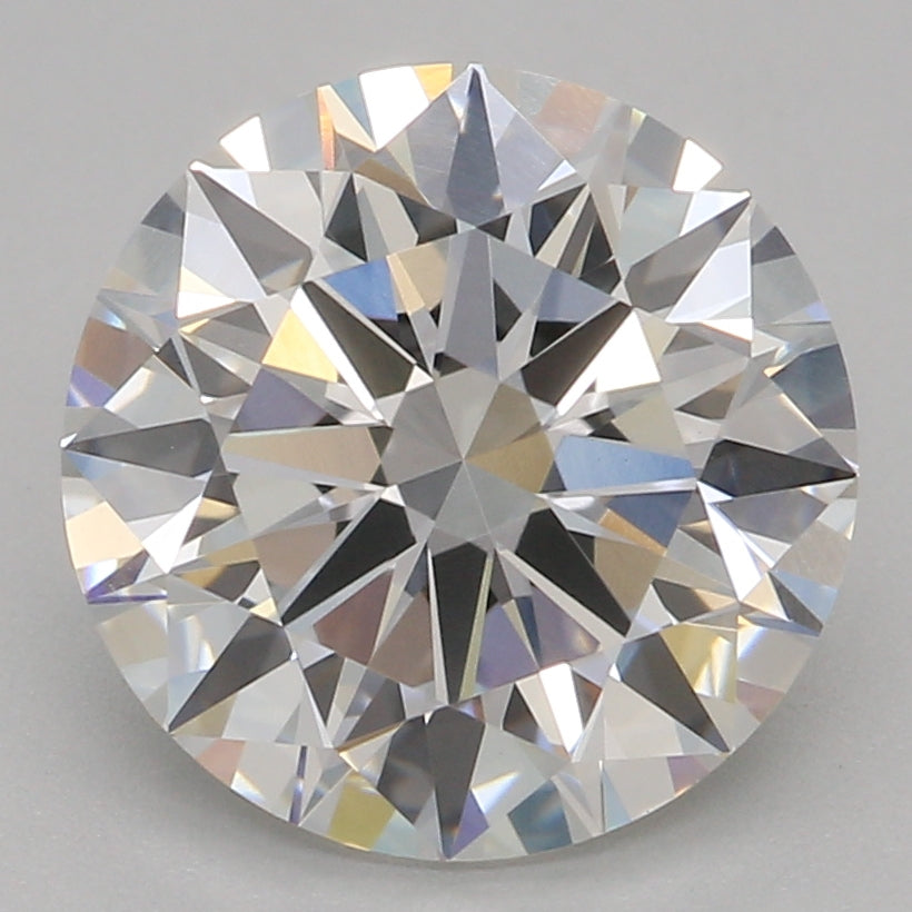 Round Lab Created Diamond