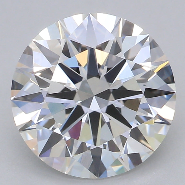 Round Lab Created Diamond