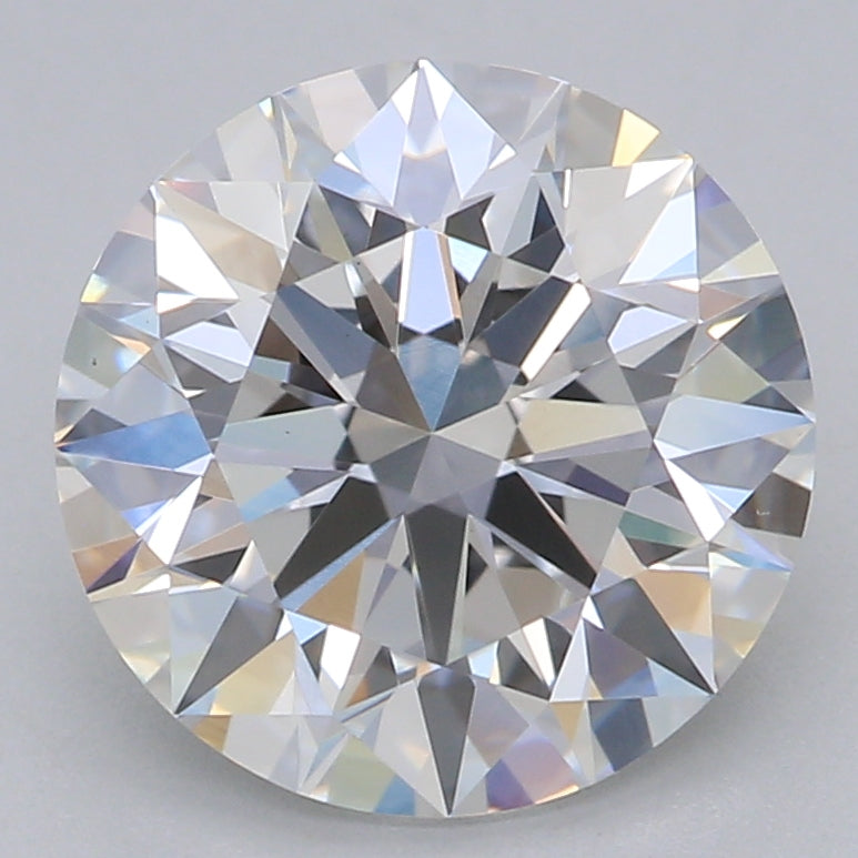 Round Lab Created Diamond