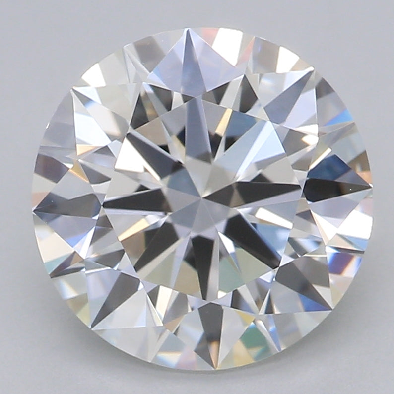 Round Lab Created Diamond
