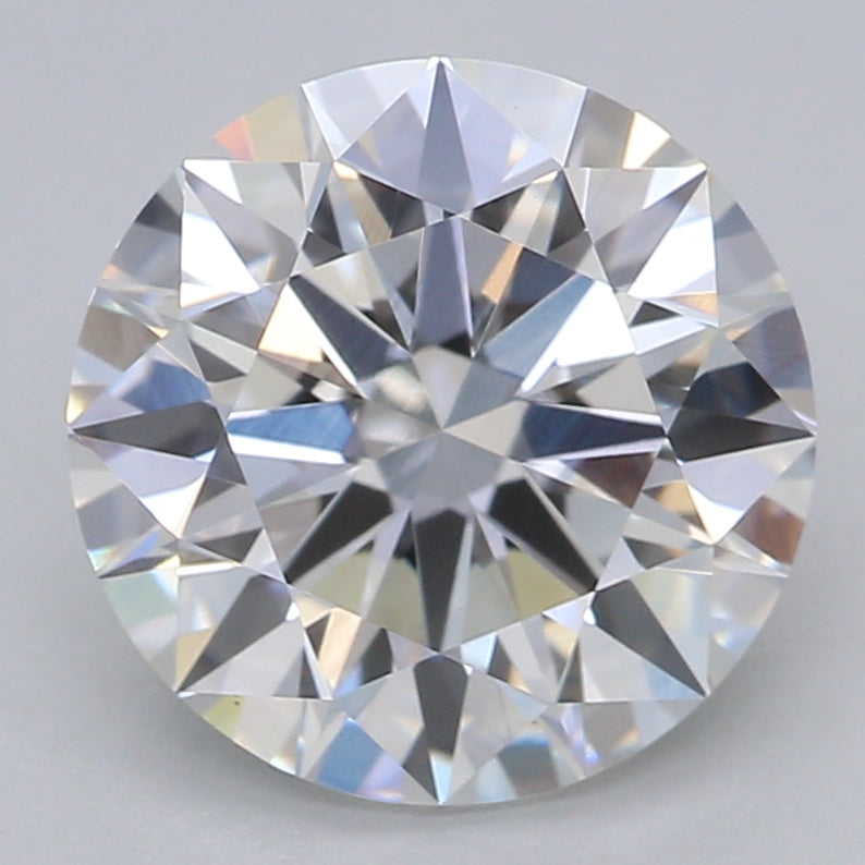 Round Lab Created Diamond