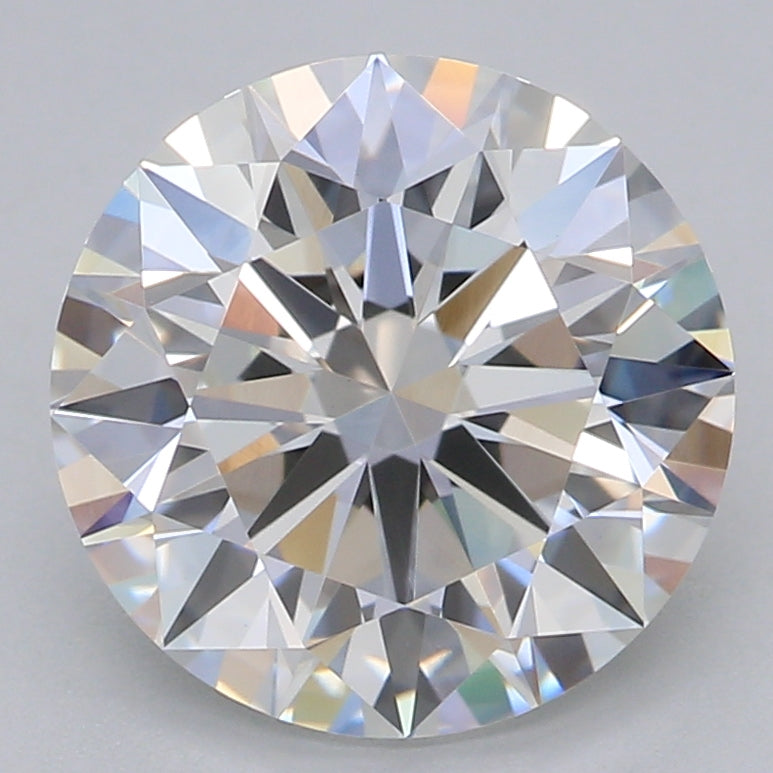 Round Lab Created Diamond