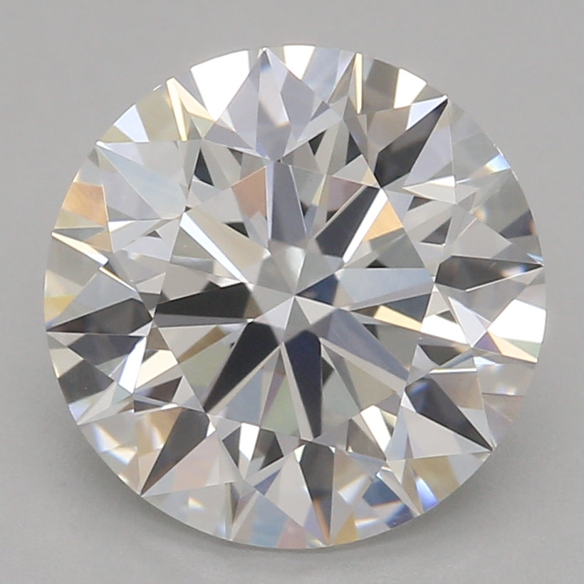 Round Lab Created Diamond