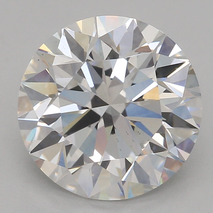 Round Lab Created Diamond