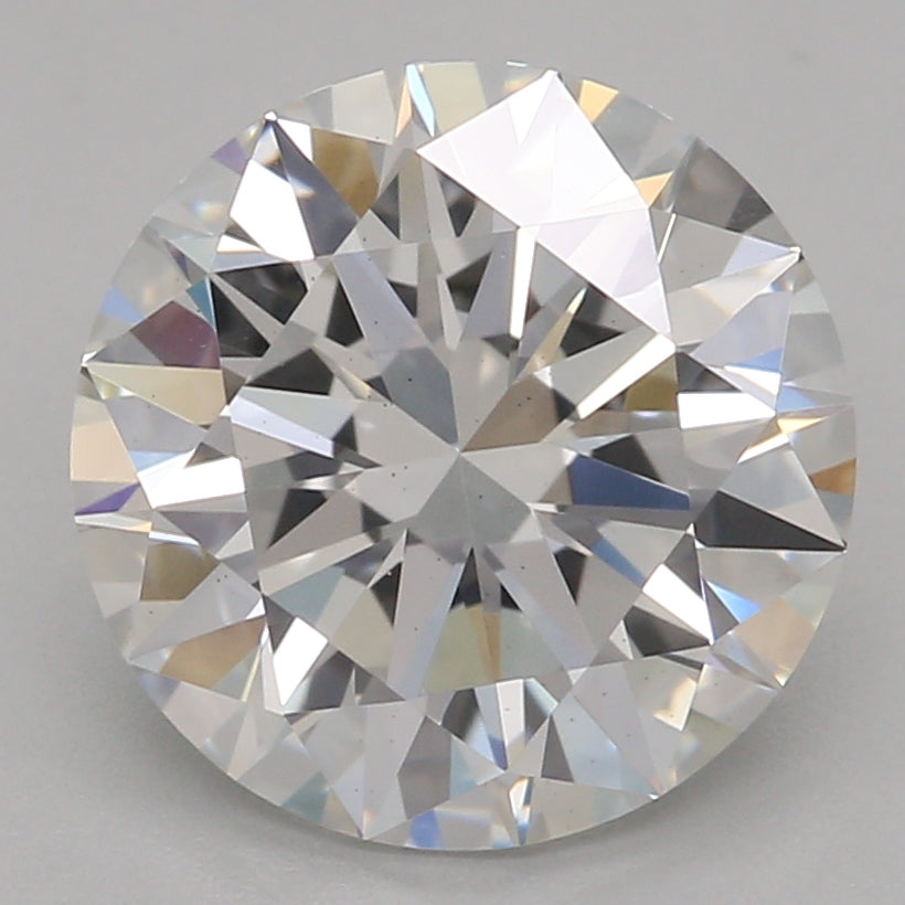 Round Lab Created Diamond