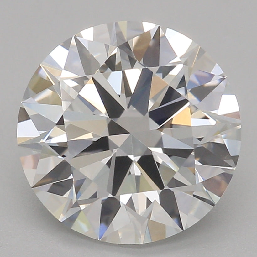Round Lab Created Diamond