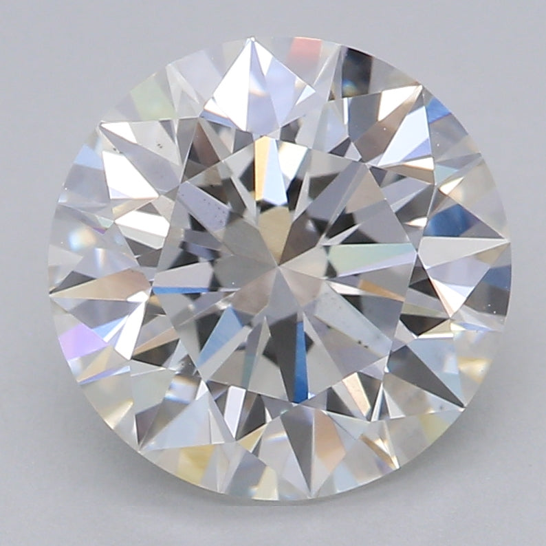 Round Lab Created Diamond