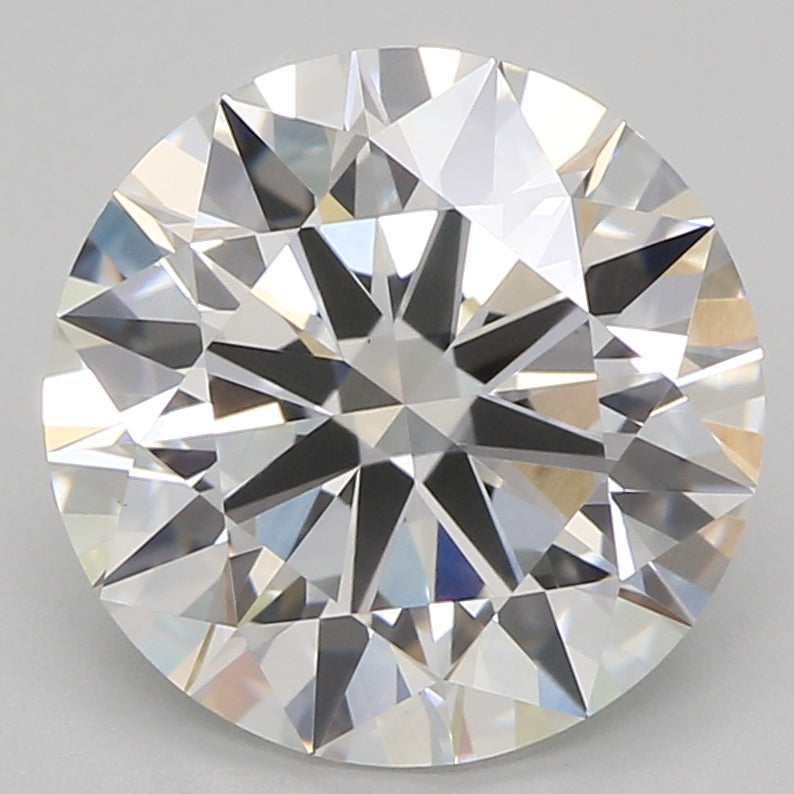 Round Lab Created Diamond
