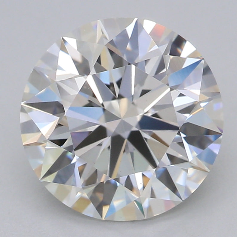 Round Lab Created Diamond