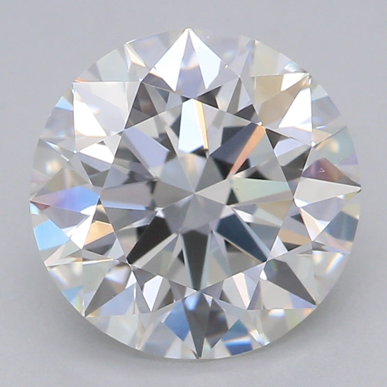 Round Lab Created Diamond