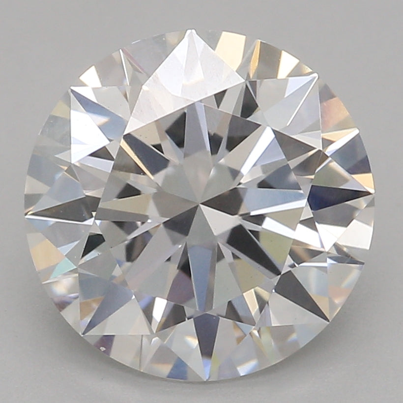 Round Lab Created Diamond