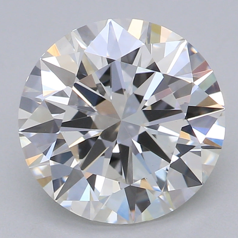 Round Lab Created Diamond