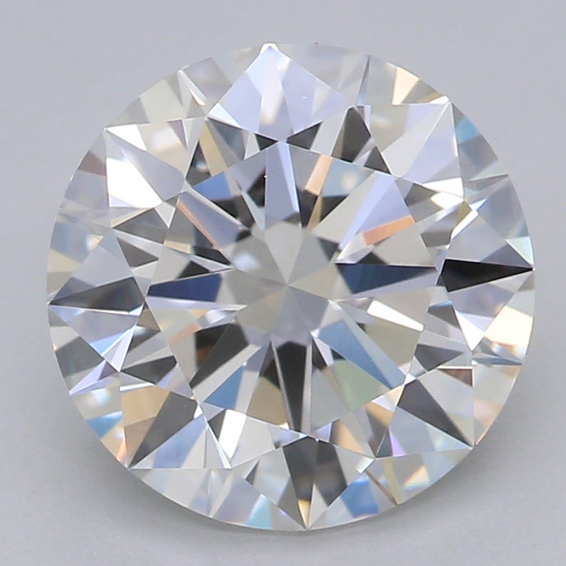 Round Lab Created Diamond
