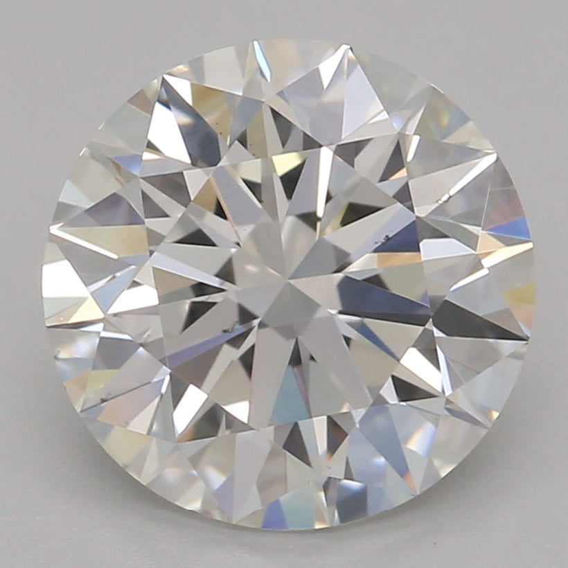 Round Lab Created Diamond