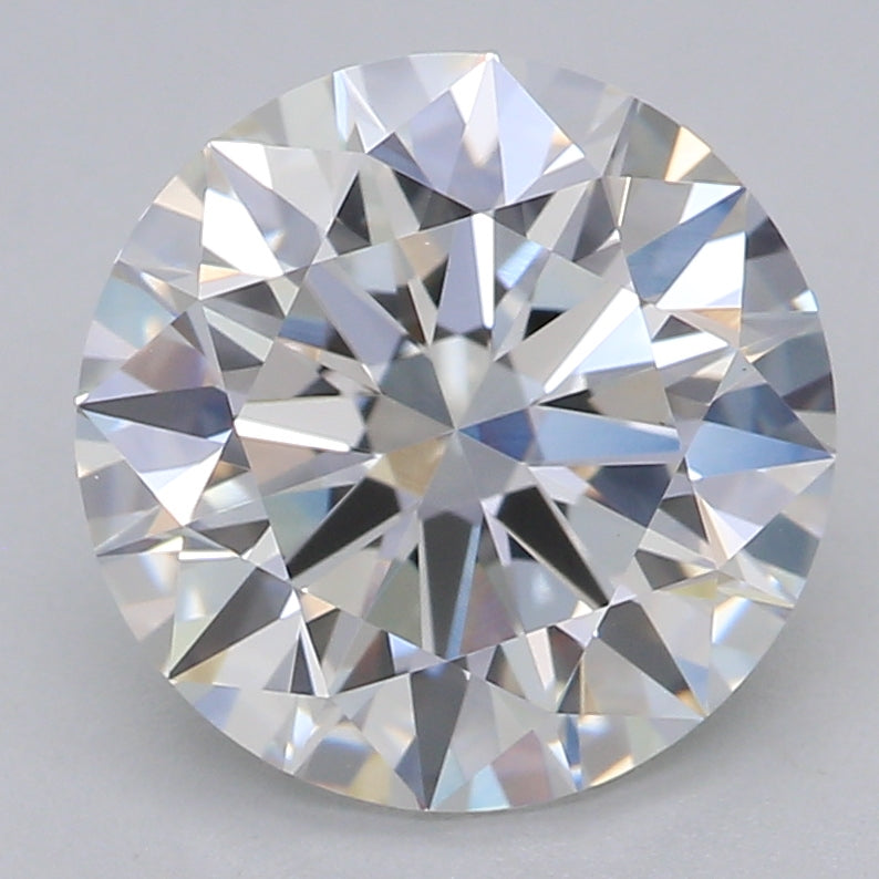Round Lab Created Diamond