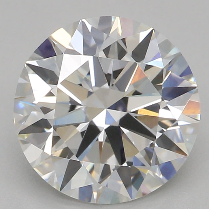 Round Lab Created Diamond
