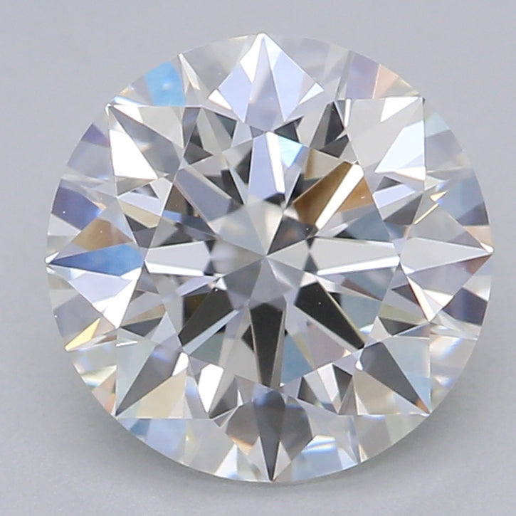 Round Lab Created Diamond