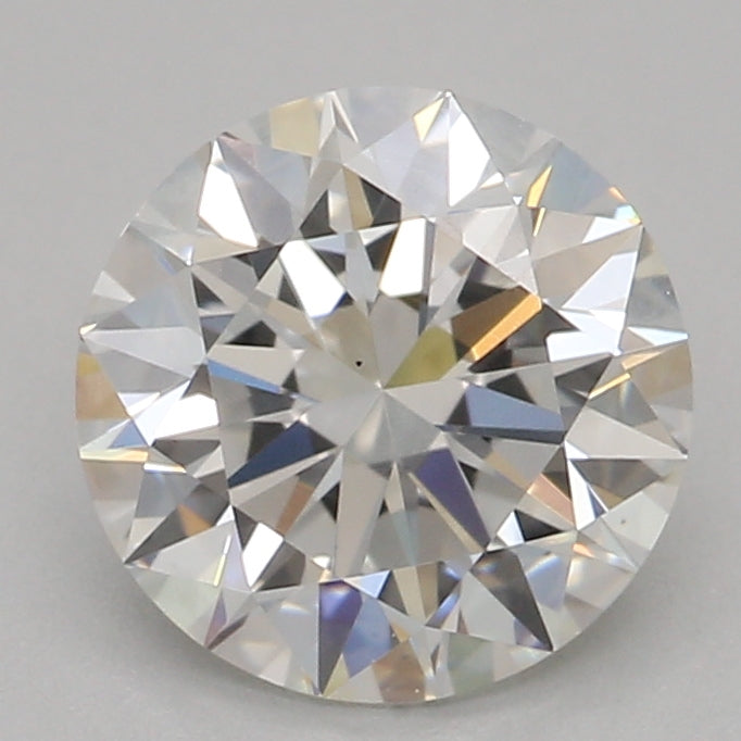 Round Lab Created Diamond