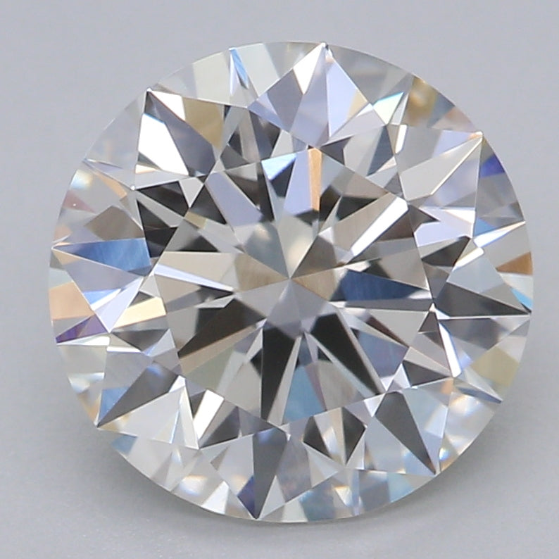 Round Lab Created Diamond