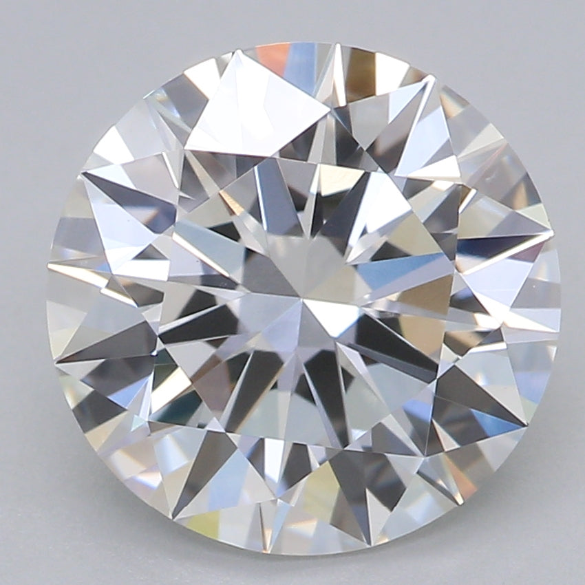 Round Lab Created Diamond