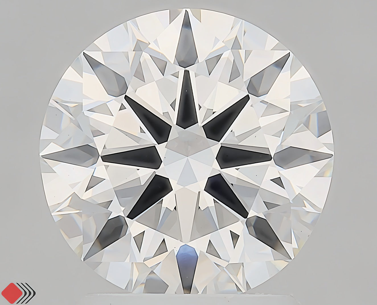 Round Lab Created Diamond