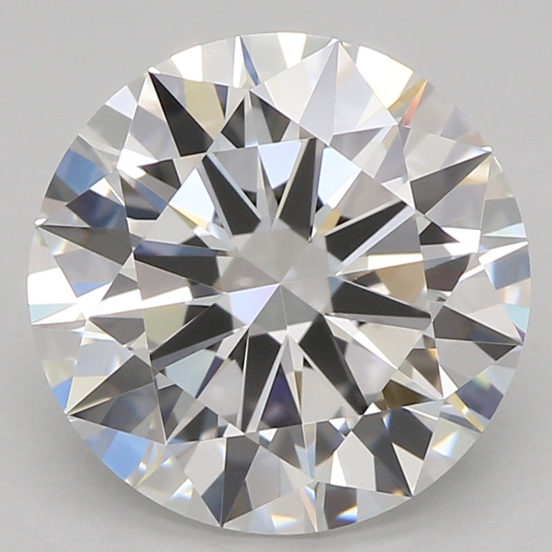 Round Lab Created Diamond