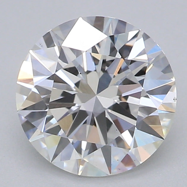 Round Lab Created Diamond