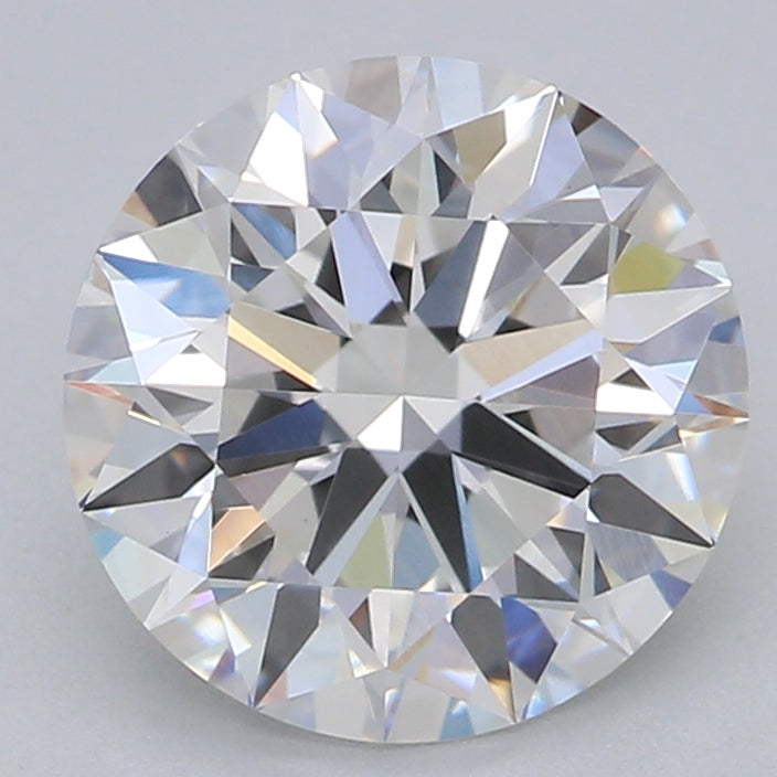 Round Lab Created Diamond