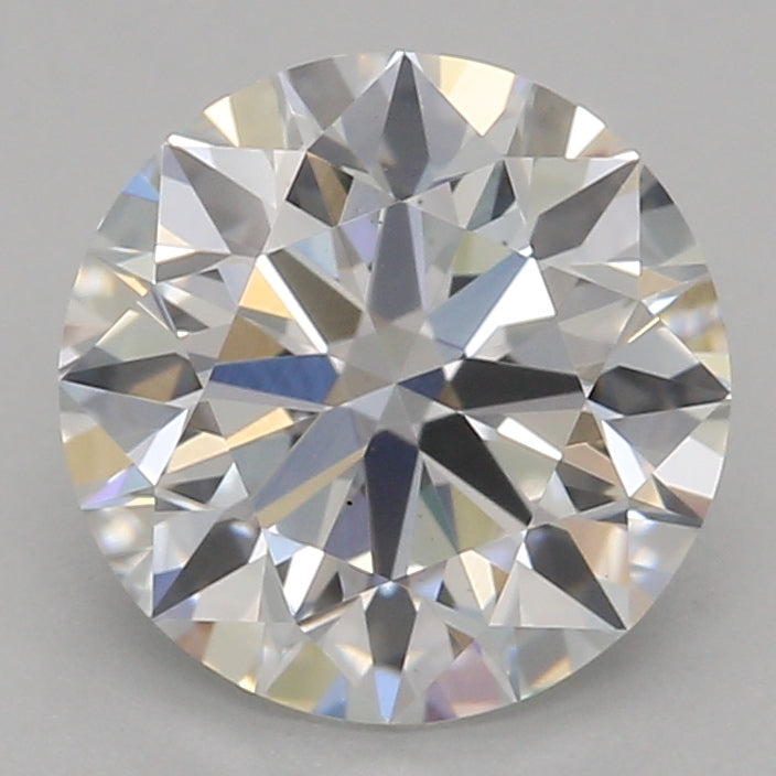 Round Lab Created Diamond