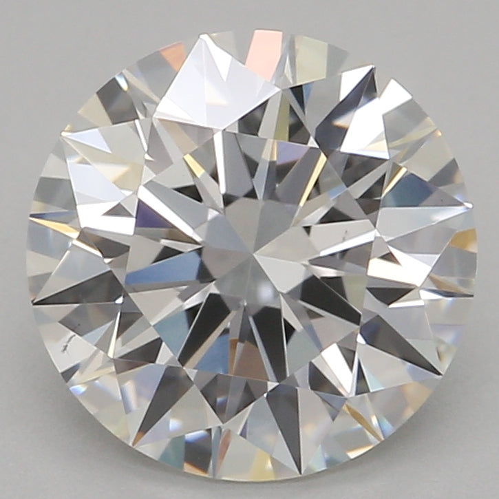 Round Lab Created Diamond