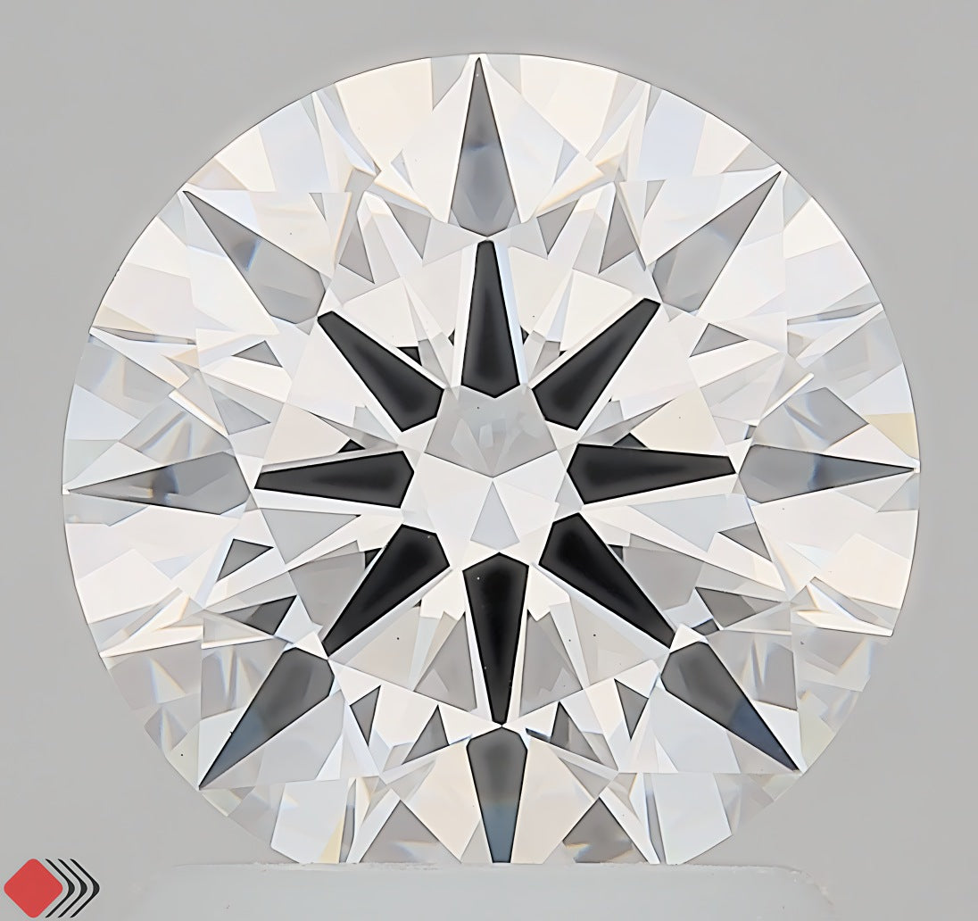 Round Lab Created Diamond