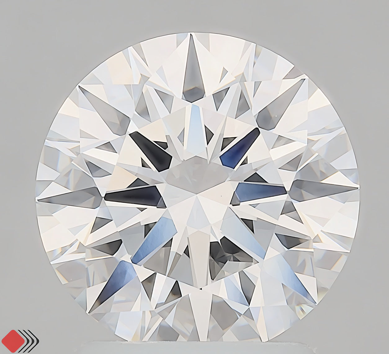Round Lab Created Diamond