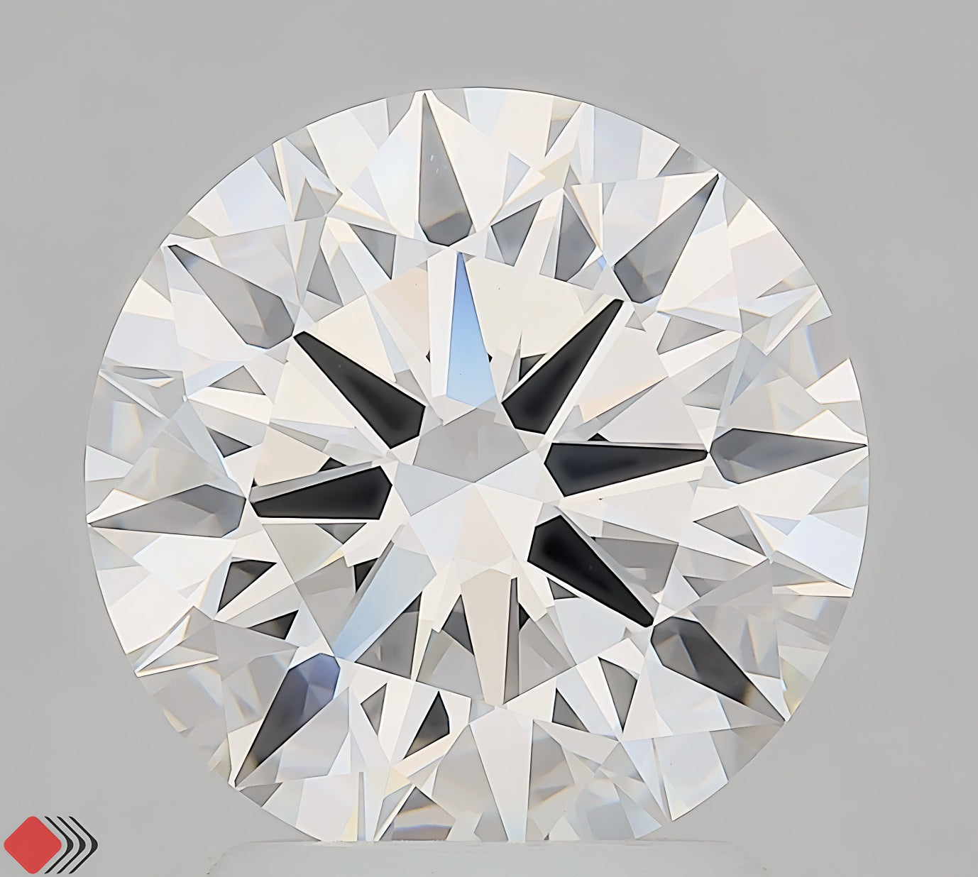 Round Lab Created Diamond