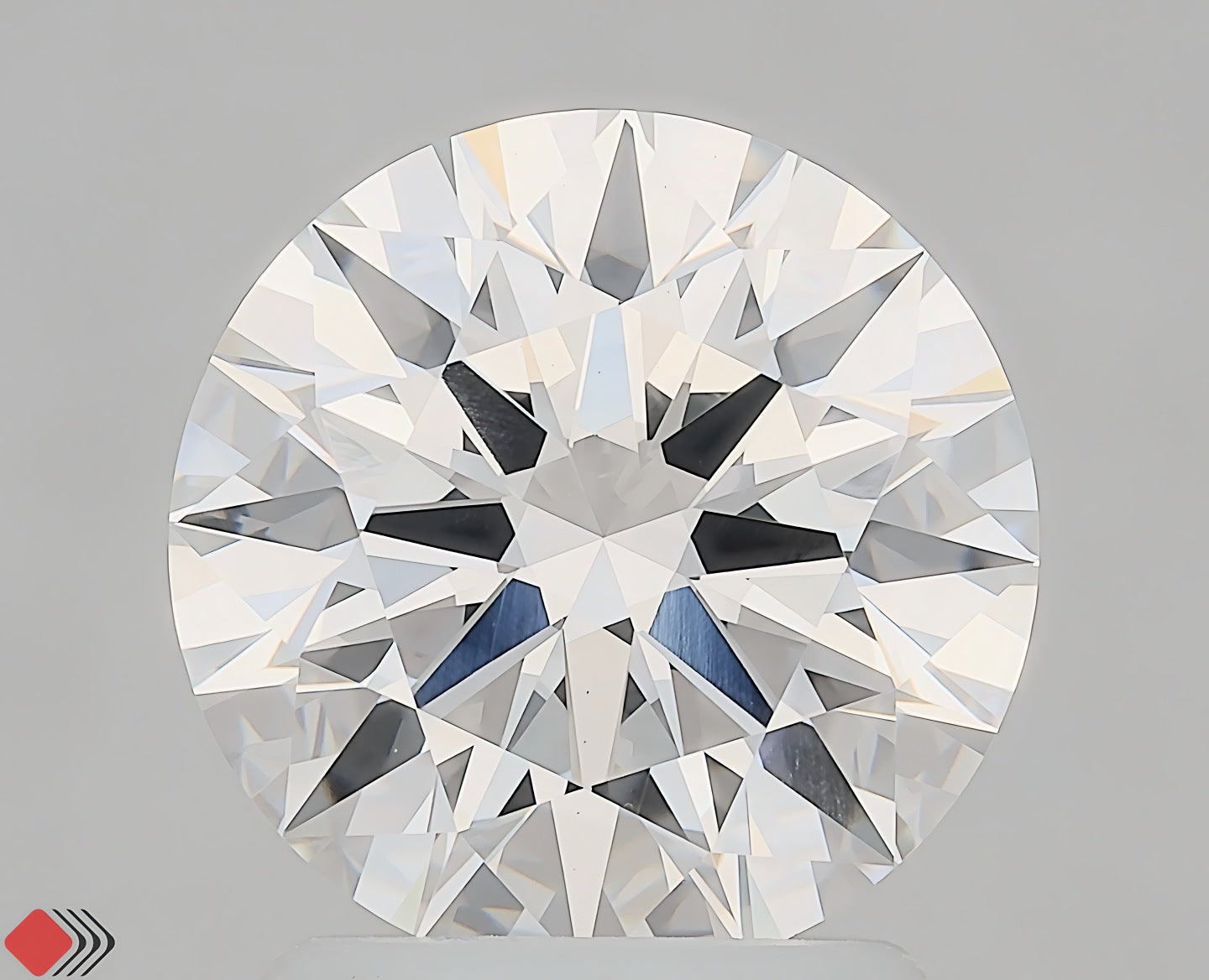Round Lab Created Diamond