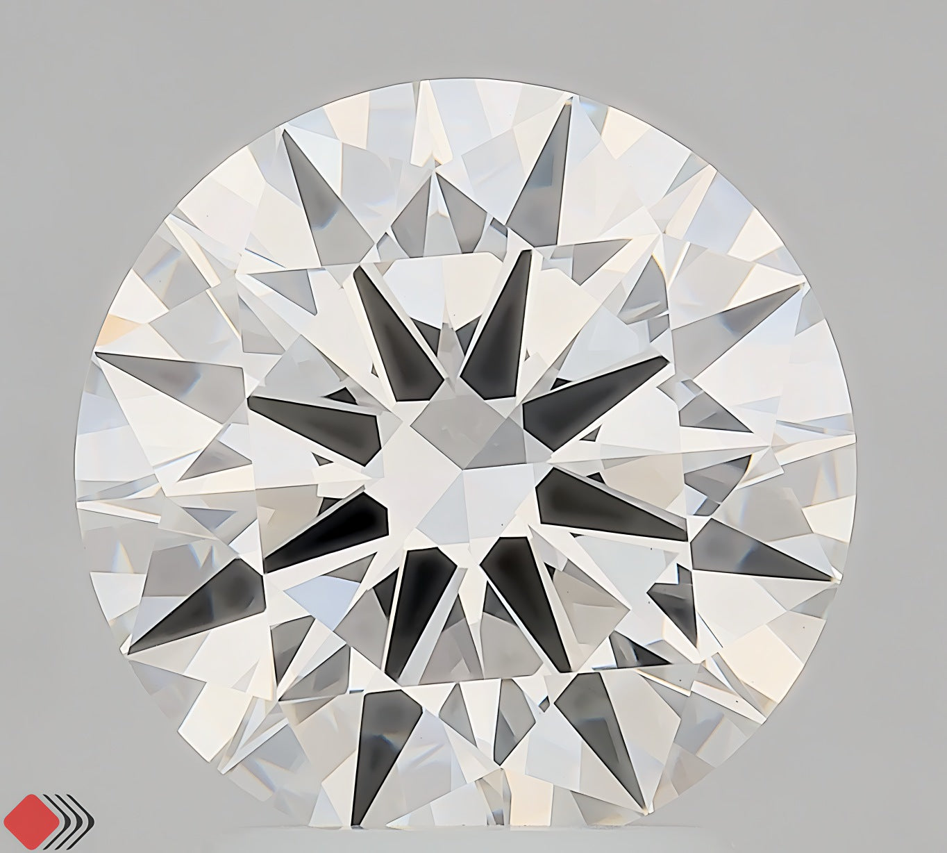 Round Lab Created Diamond