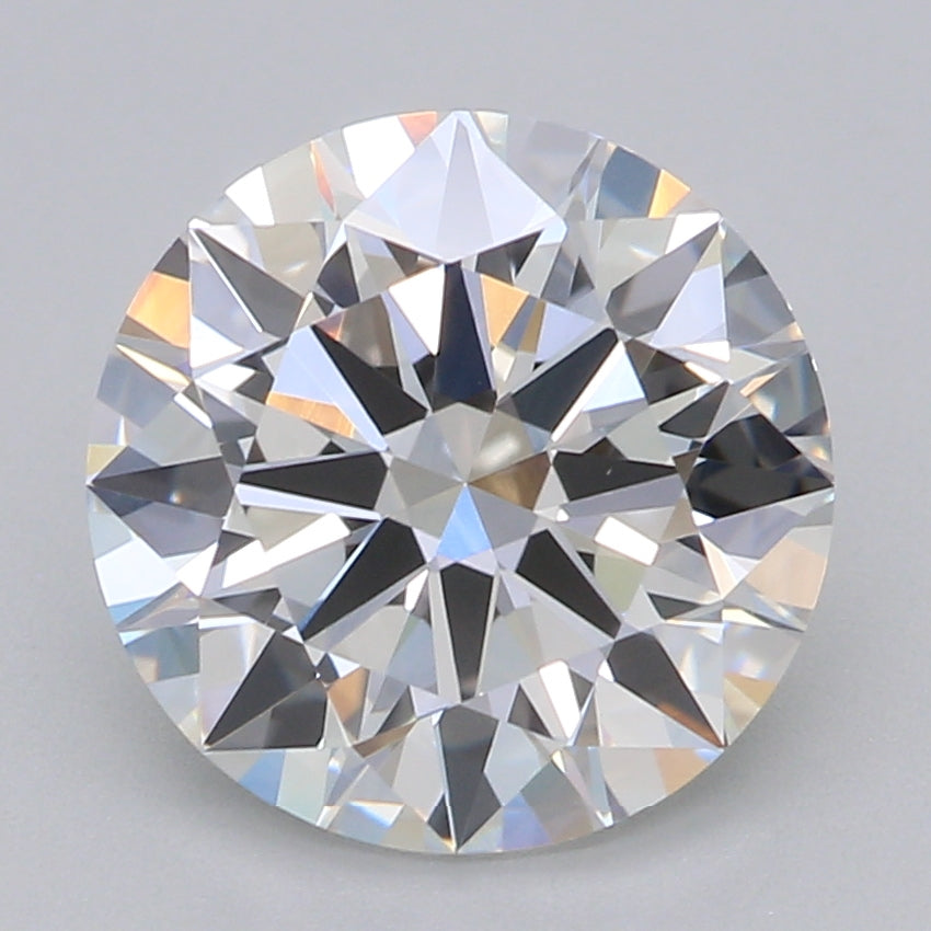 Round Lab Created Diamond