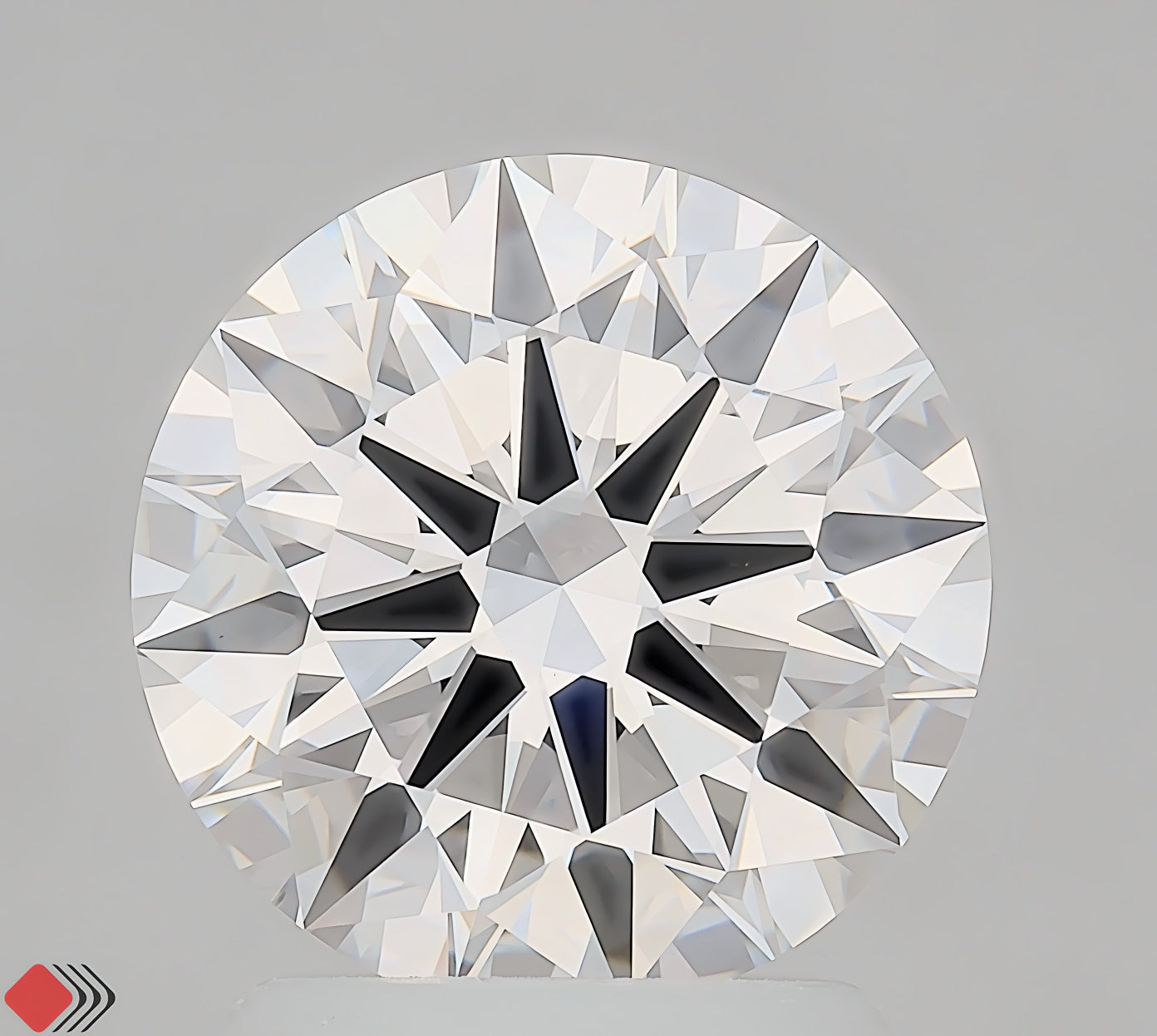 Round Lab Created Diamond