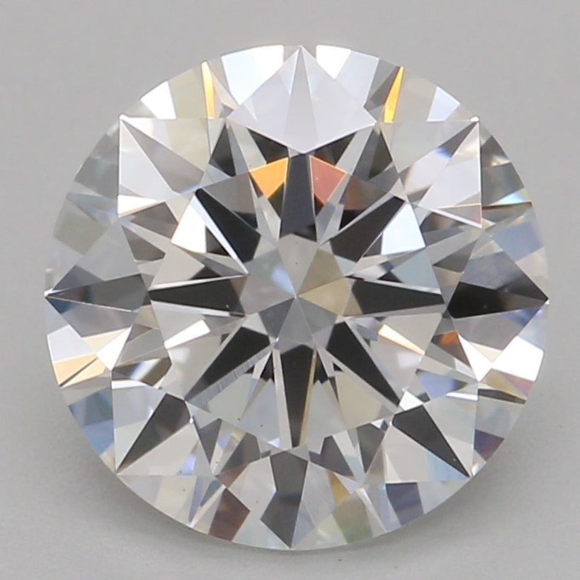 Round Lab Created Diamond