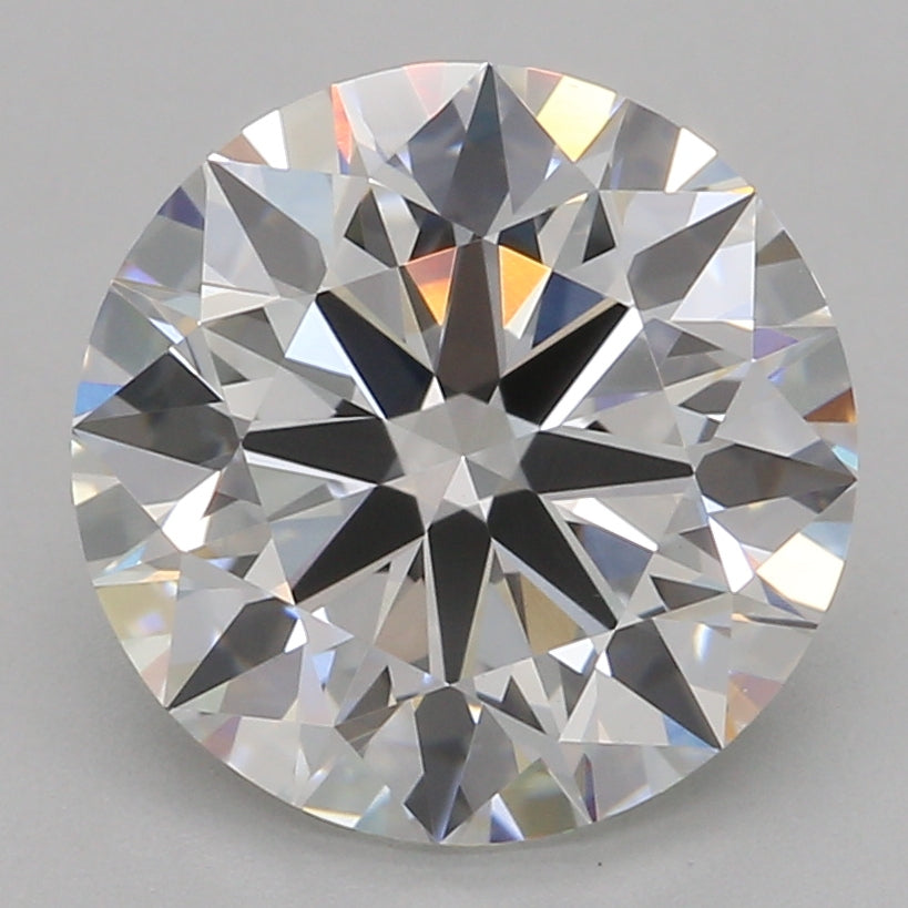 Round Lab Created Diamond