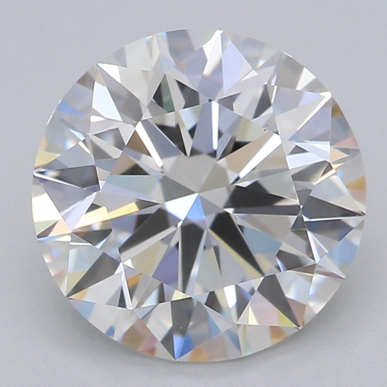 Round Lab Created Diamond
